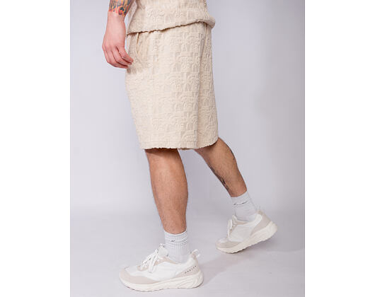 Shorts Karl Kani - Og Aop Terry Cloth Shorts - Beige