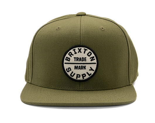 Kappe Brixton - Oath Iii Snapback - Olive Surplus/Whitecap