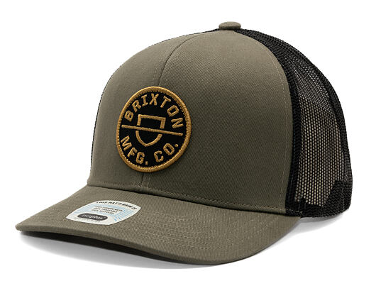 Kappe Brixton - Crest Mp Mesh Cap - Military Olive