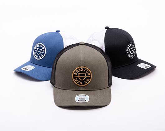 Kappe Brixton - Crest Mp Mesh Cap - Military Olive