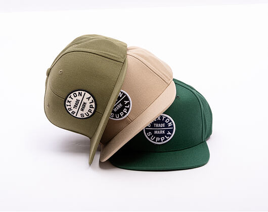 Kappe Brixton - Oath Iii Snapback - Olive Surplus/Whitecap
