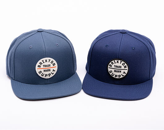 Kappe Brixton - Oath Iii Snapback - Washed Navy/White/Black