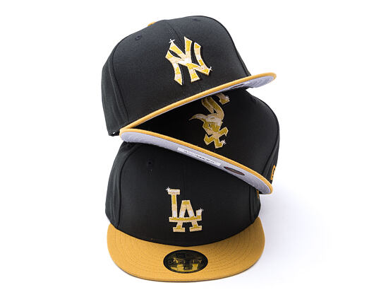 Kappe New Era - MLB 59FIFTY Day - NY Yankees - Black & Gold