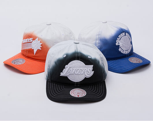 Kappe Mitchell & Ness - Dip Dye Pro Snapback - LA Lakers - Black