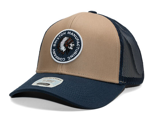 Kappe Brixton - Rival Stamp X Mp Mesh Cap - Washed Navy/Washed Navy
