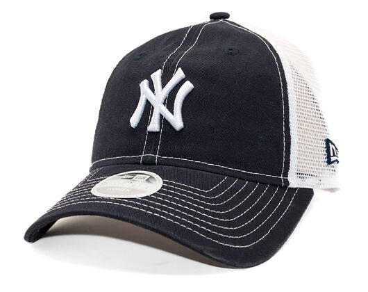 Damen Kappe New Era - MLB Washed & Mesh 9TWENTY - NY Yankees - Navy