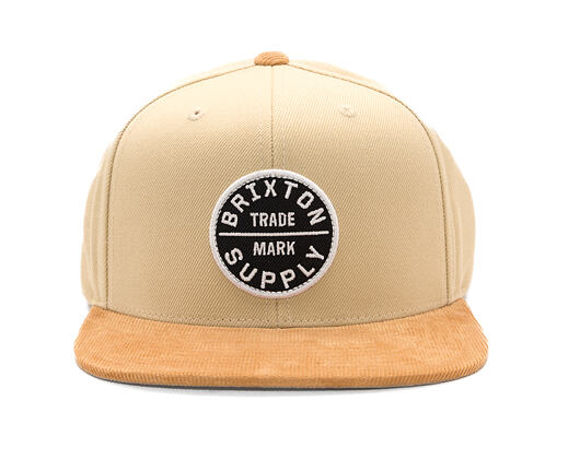 Kappe Brixton - Oath Iii Snapback - Sand/Light Brown Corduroy