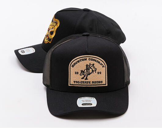 Kappe Brixton - Danforth C Np Mp Trucker Hat - Black/Black