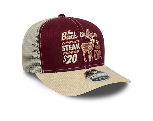 Kappe New Era - Wild Cord 9FIFTY - Burgundy / Stone