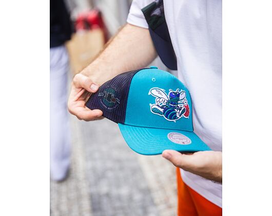Kappe Mitchell & Ness - NBA Tremor Trucker HWC - Charlotte Hornets - Teal