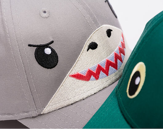 Kinder Kappe New Era - Monster Face 9FORTY - Grey