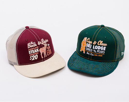 Kappe New Era - Wild Cord 9FIFTY - Dark Green