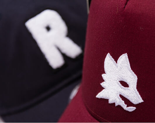 Kappe New Era - Seasonal 9FORTY Trucker - AS Roma - Burgundy