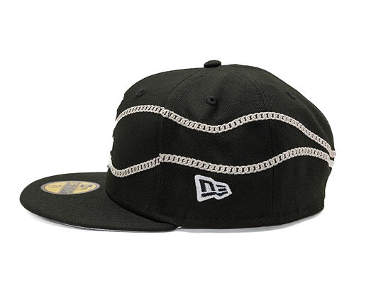 Kappi New Era - MLB Chain Wrap 59FIFTY - Chicago White Sox - Schwarz