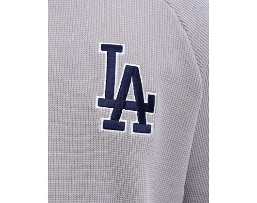 T-Shirt New Era - MLB Waffle Tee - LA Dodgers - Grey