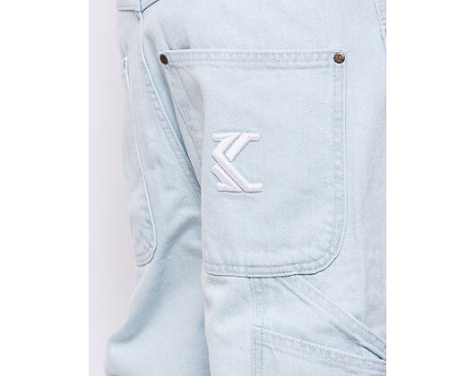 Hose Karl Kani - Retro Baggy Workwear Denim bleached blue