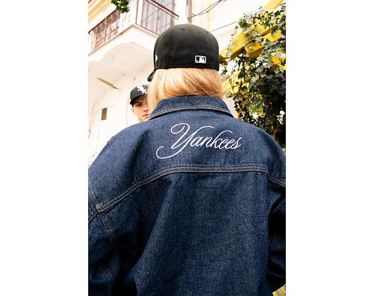 Damenjacke New Era - MLB Regular Denim Jacket - NY Yankees - Indigo