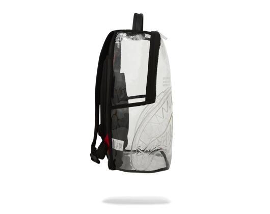 Rucksack Sprayground - Shark Central Clear Dlxsv Backpack Blackpanel