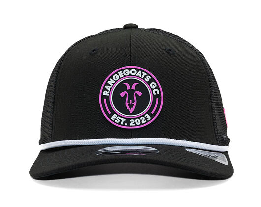 Basecap New Era - LIV Golf 9SEVENTY Trucker - Range Goats - Black