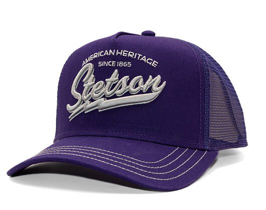 Kappe Stetson - Trucker Cap American Heritage Classic - Violet