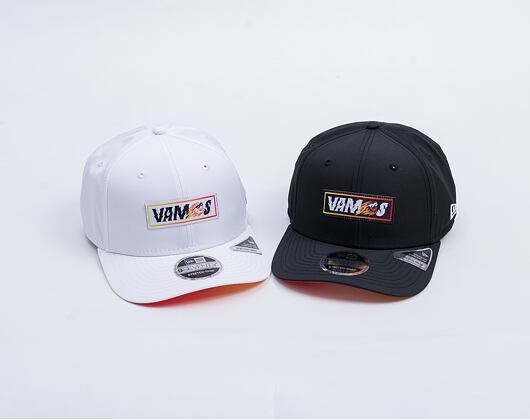 Basecap New Era - LIV Golf 9SEVENTY Vamos - Fireballs - White