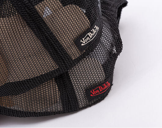 Kappe Von Dutch - Trucker - MC Logo - Black/Black