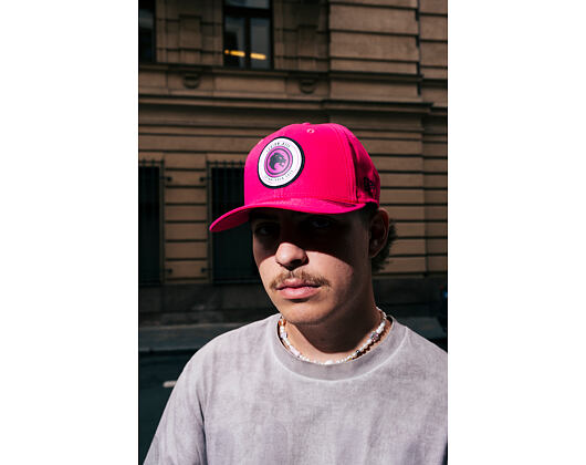 Basecap New Era - LIV Golf 9SEVENTY Circle - Legion - Bright Red