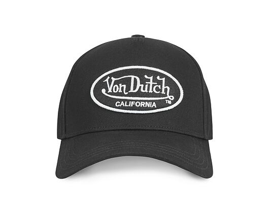 Kappe Von Dutch - Trucker - Classic Logo Black/Silver