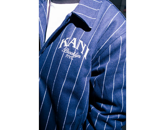 Jacke Karl Kani - Kani Pinstripes Wool Jacket - Blue