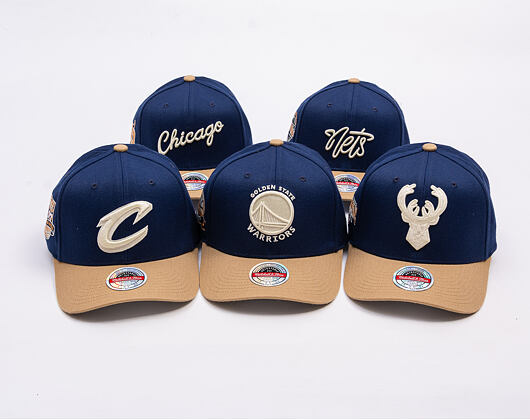 Kappe Mitchell & Ness - Sand Storm Classic Red - Chicago Bulls - Navy/Sand