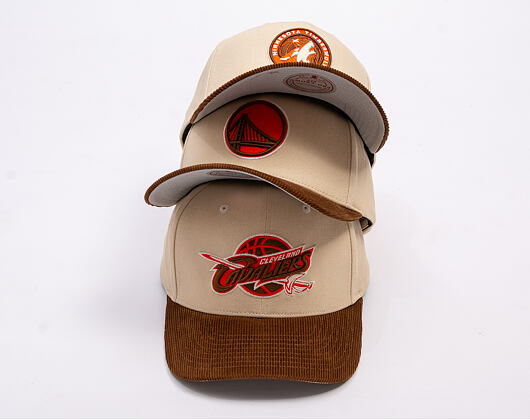 Kappe Mitchell & Ness - Tawny Pro Crown - Minnesota Timberwolves - Sand/Brown