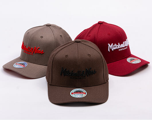 Kappe Mitchell & Ness - Pinscript Classic Red - Own Brand - Brown/Black