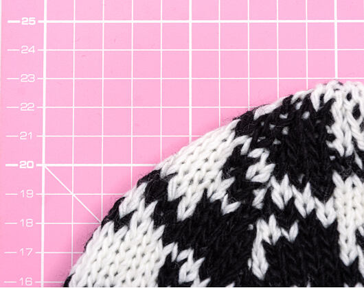 Damen Mütze New Era - Houndstooth Beanie - Cream / Black