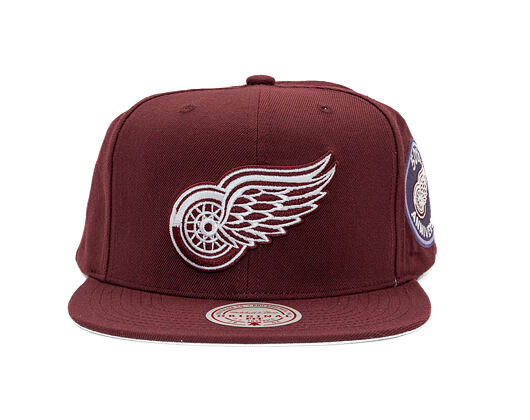 Kappe Mitchell & Ness - NHL Fashion Basic Snapback - Detroit Red Wings - Dark Purple