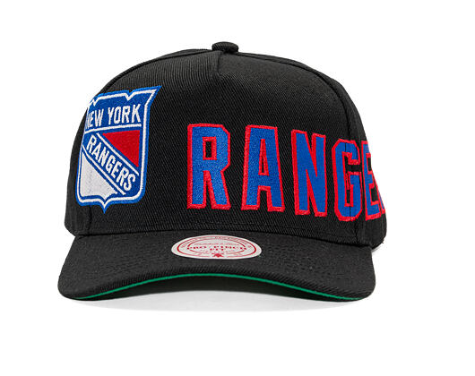 Kappe Mitchell & Ness - NHL Busted Pro - New York Rangers - Black