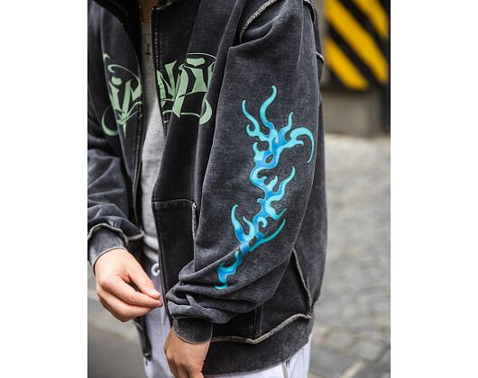 Pullover Rip N Dip - Squabble Up Hoodie - Black Vintage Wash