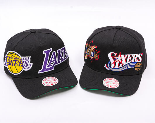 Kappe Mitchell & Ness - NBA Busted Pro HWC - Philadelphia 76Ers - Black