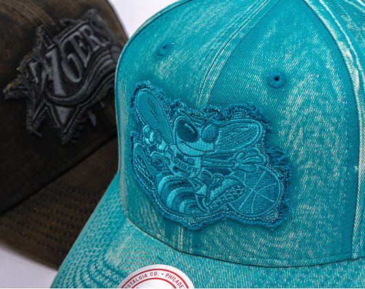 Kappe Mitchell & Ness - NBA Downtown Pro Snapback Hwc - Charlotte Hornets - Teal