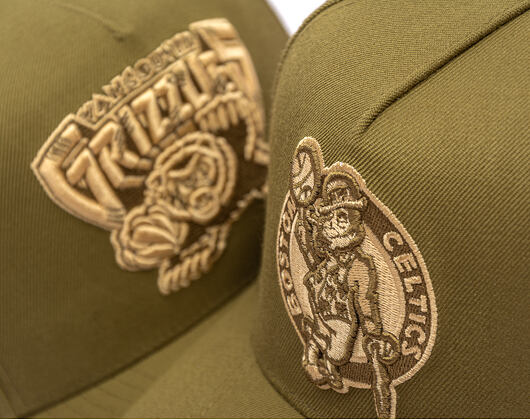 Kappe Mitchell & Ness - NBA Fashion Basic Pro - Boston Celtics - Olive
