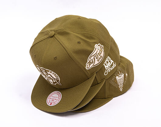Kappe Mitchell & Ness - NBA Fashion Basic Snapback - Boston Celtics - Olive