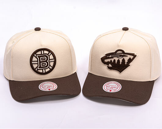 Kappe Mitchell & Ness - NHL Fashion Basic 2T Pro Vntg - Minnesota Wild - Cream