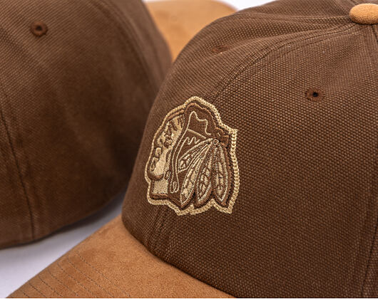 Kappe Mitchell & Ness - NHL Lux Chain Vntg - Chicago Blackhawks - Brown