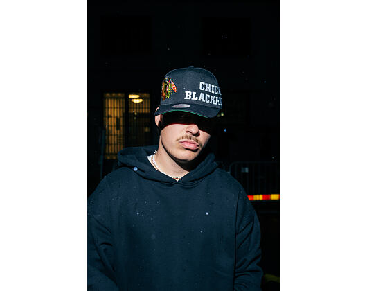 Kappe Mitchell & Ness - NHL Busted Pro - Chicago Blackhawks - Black