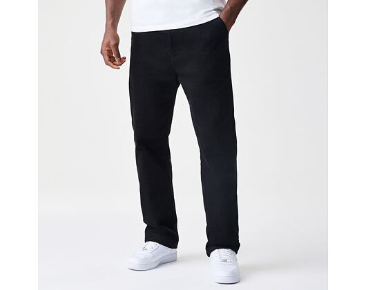 Hose New Era - Branded Cord Chino Pants - Black