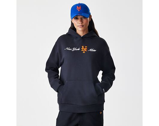 Pullover New Era - MLB Graphic Oversized Hoody - NY Mets - Black