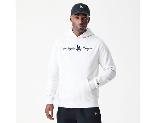 Pullover New Era - MLB Graphic Oversized Hoody - LA Dodgers - Heather Grey