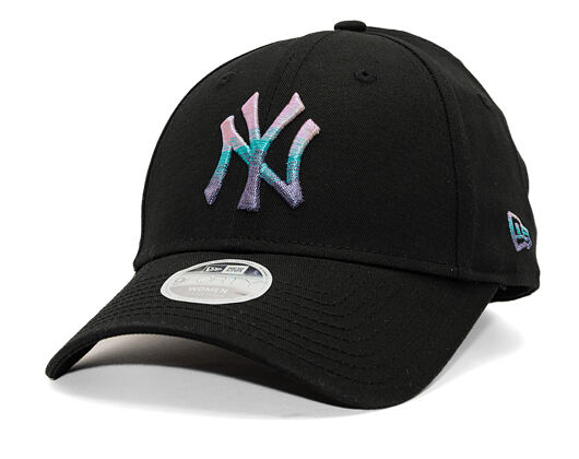 Damen Kappe New Era - MLB Womens Metallic Logo 9FORTY - NY Yankees - Black / Ink Purple
