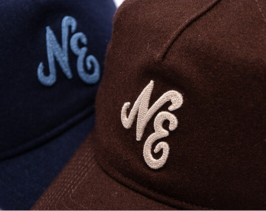 Kappe New Era - Branded Melton Wool 9TWENTY - Brown