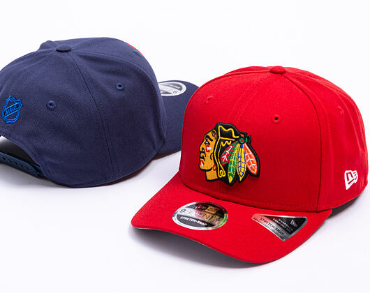 Kappe New Era - NHL 9SEVENTY Stretch-Snap - Chicago Blackhawks - Team Color