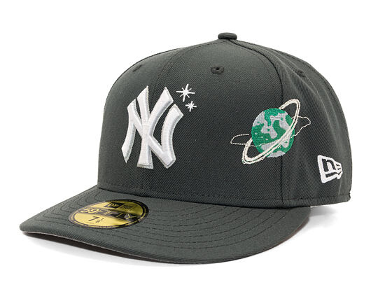 Kappe New Era - MLB Planet Icon 59FIFTY - NY Yankees - Steel Clouds